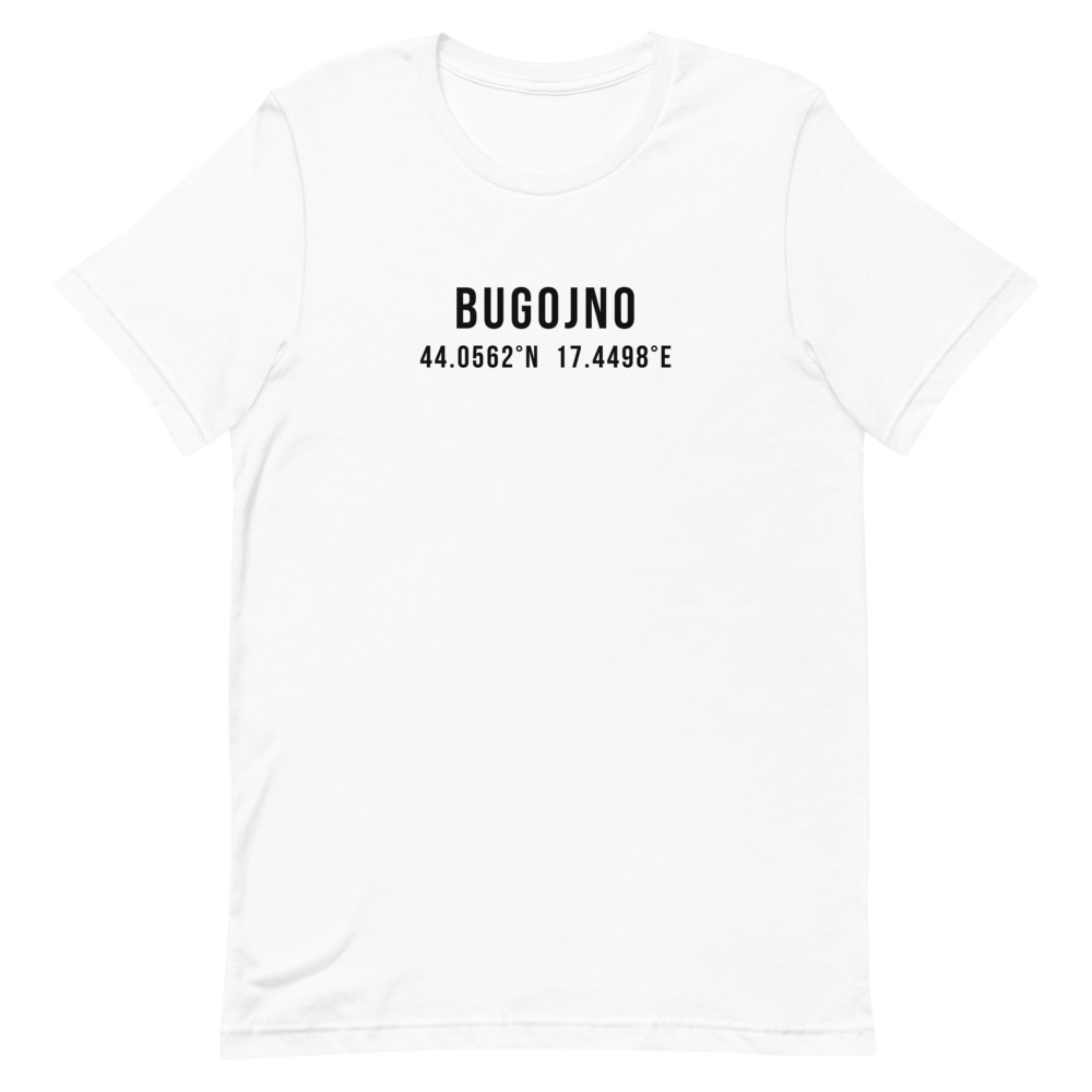 Bugojno Coordinates White T-Shirt