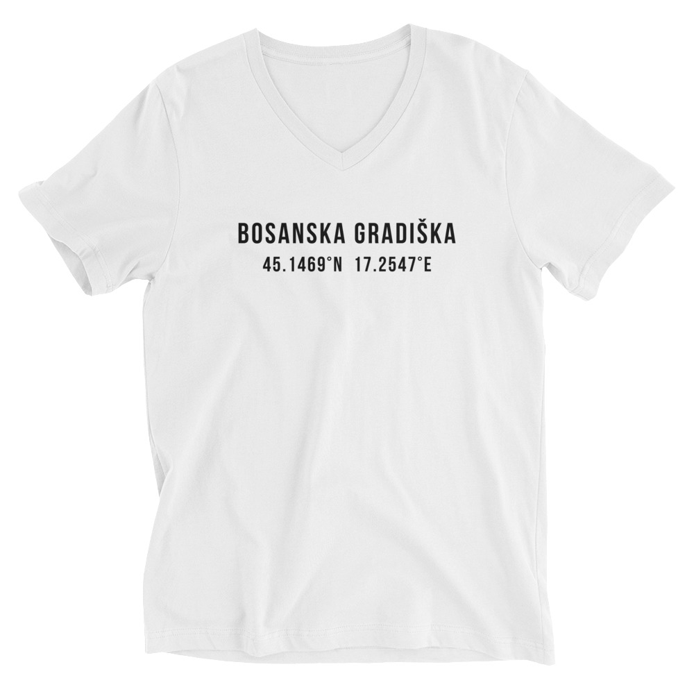 Bosanska Gradiška Coordinates V-Neck Shirt