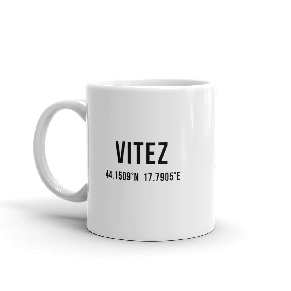 Vitez Coordinates Mug