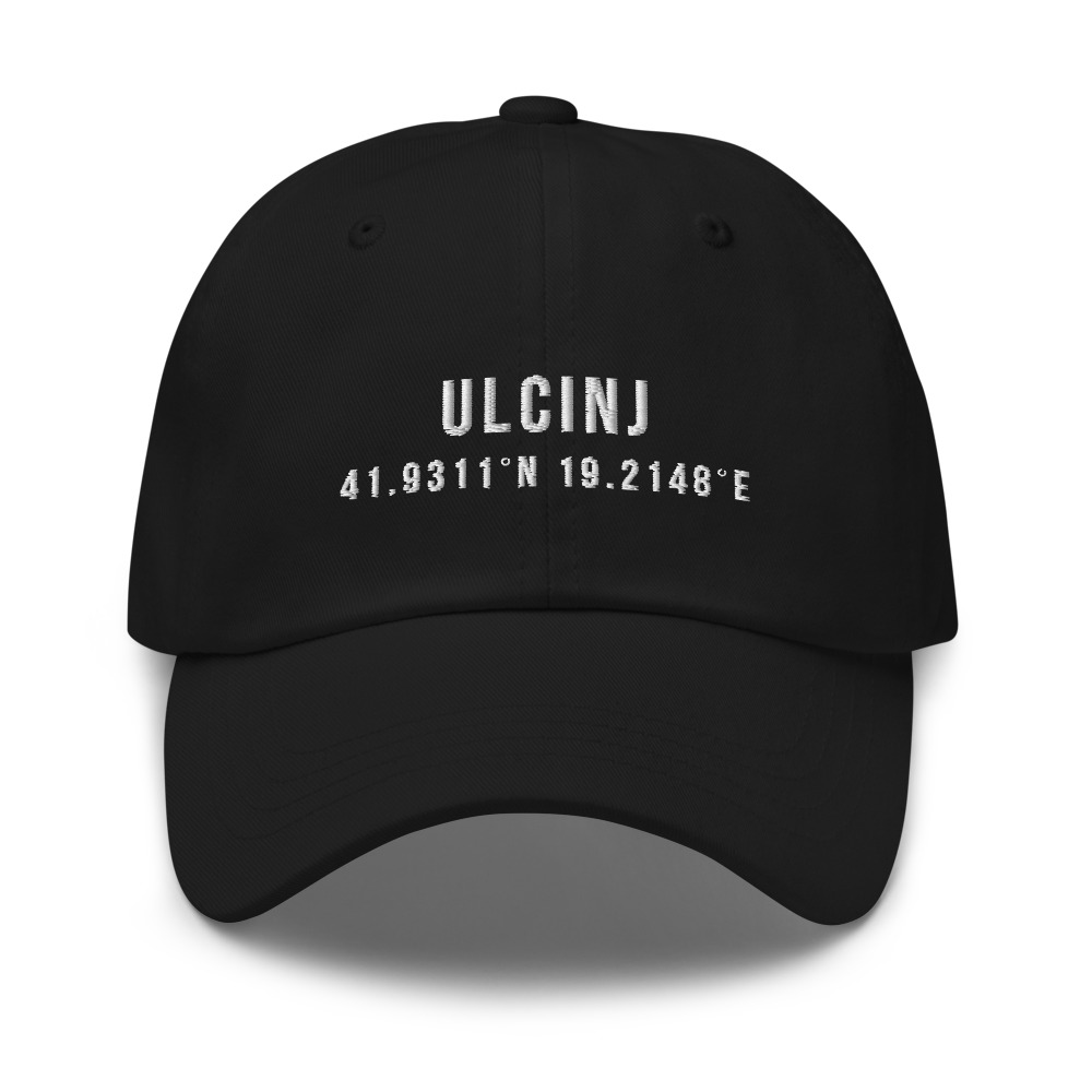 Ulcinj Coordinates Dad Hat