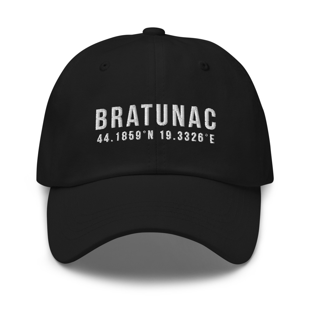 Bratunac Coordinates Dad Hat