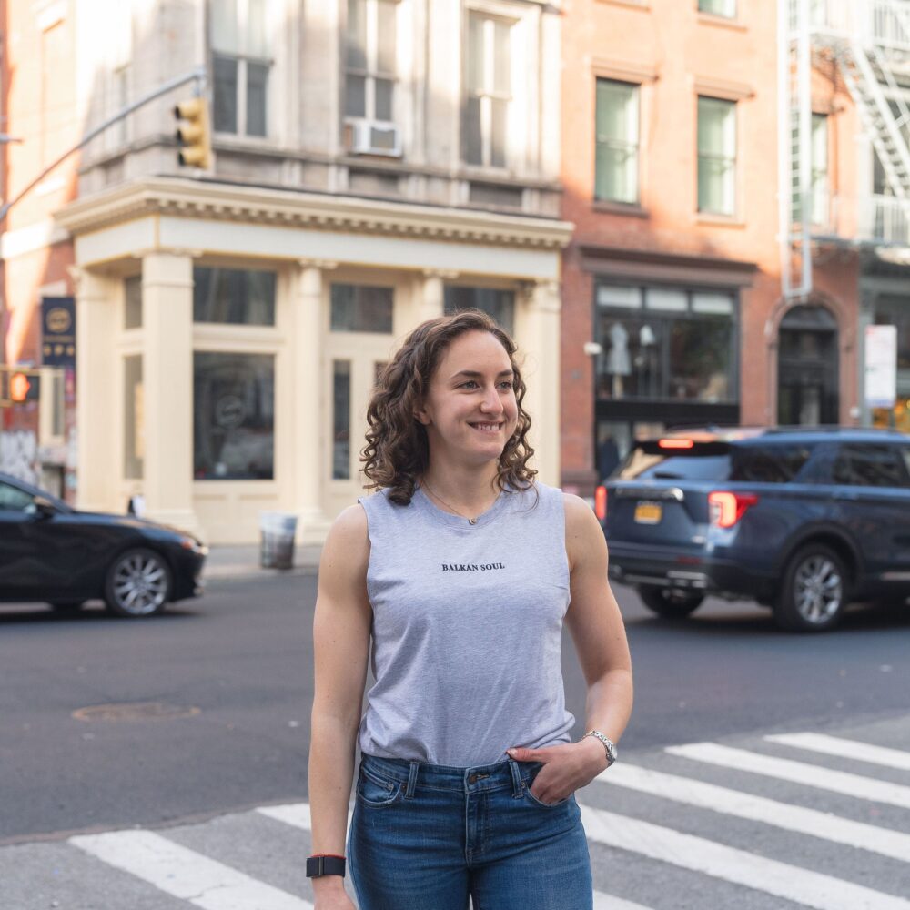 Balkan Soul Embroidered Muscle Tank