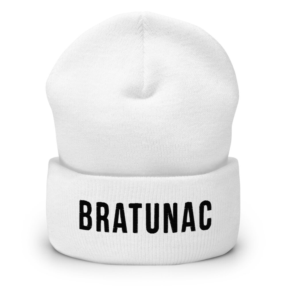 Bratunac White Beanie