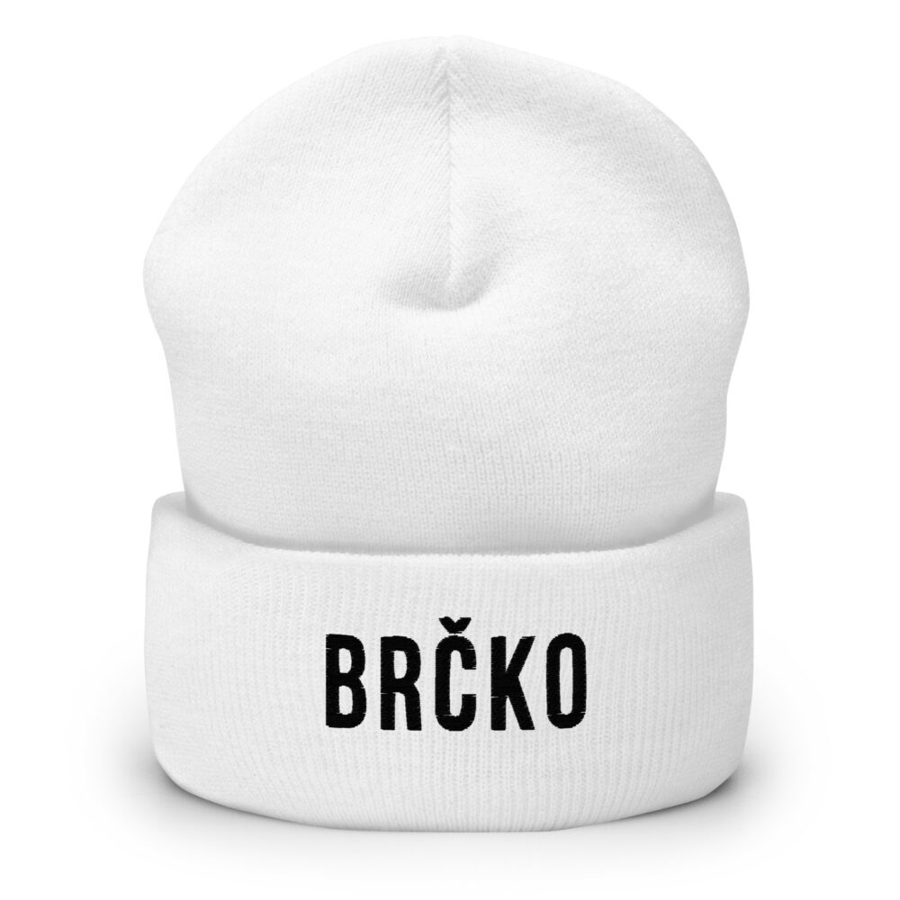 Brčko White Beanie