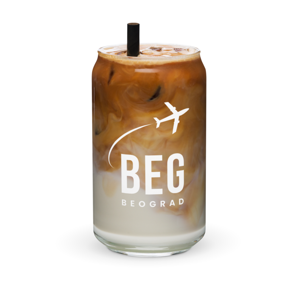 Beograd (BEG) Can-Shaped Glass