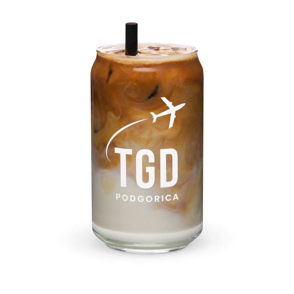 Podgorica (TGD) Can-Shaped Glass