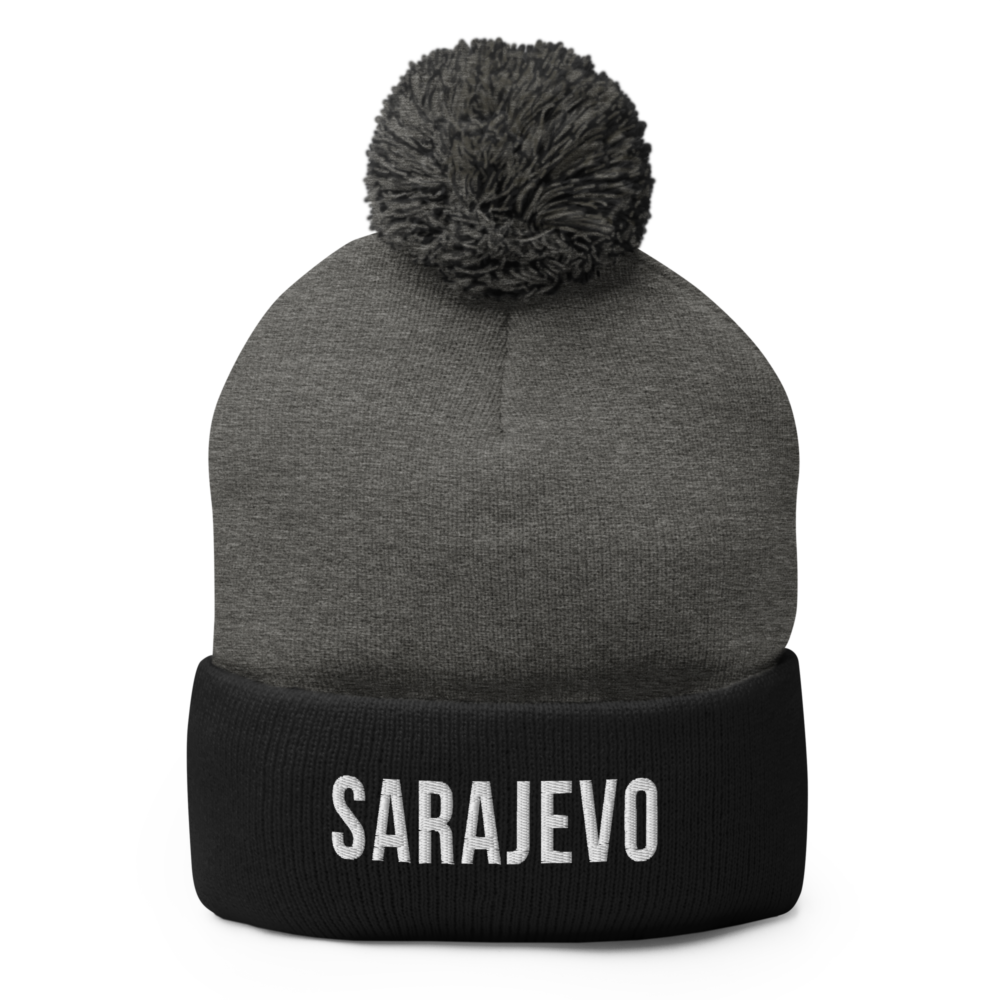 Sarajevo Multi-Colored Pom-Pom Beanie