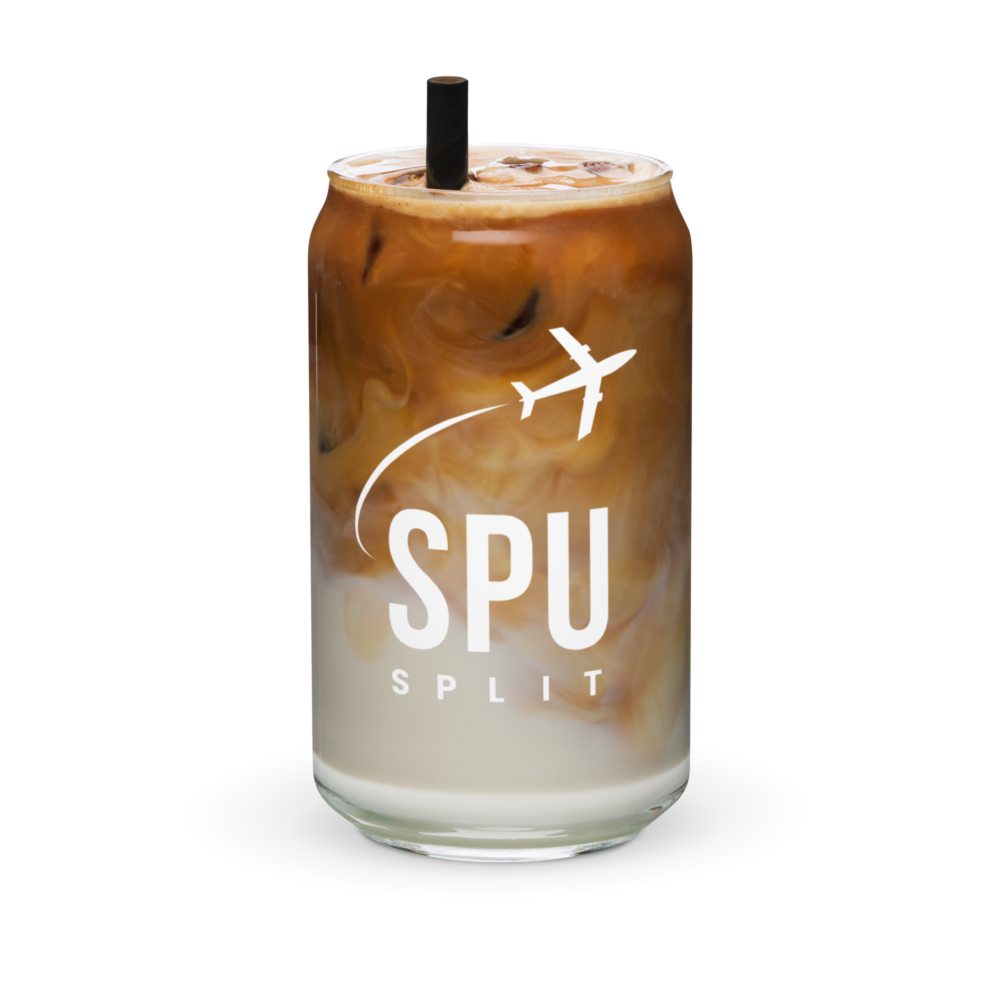 Split (SPU) Can-Shaped Glass