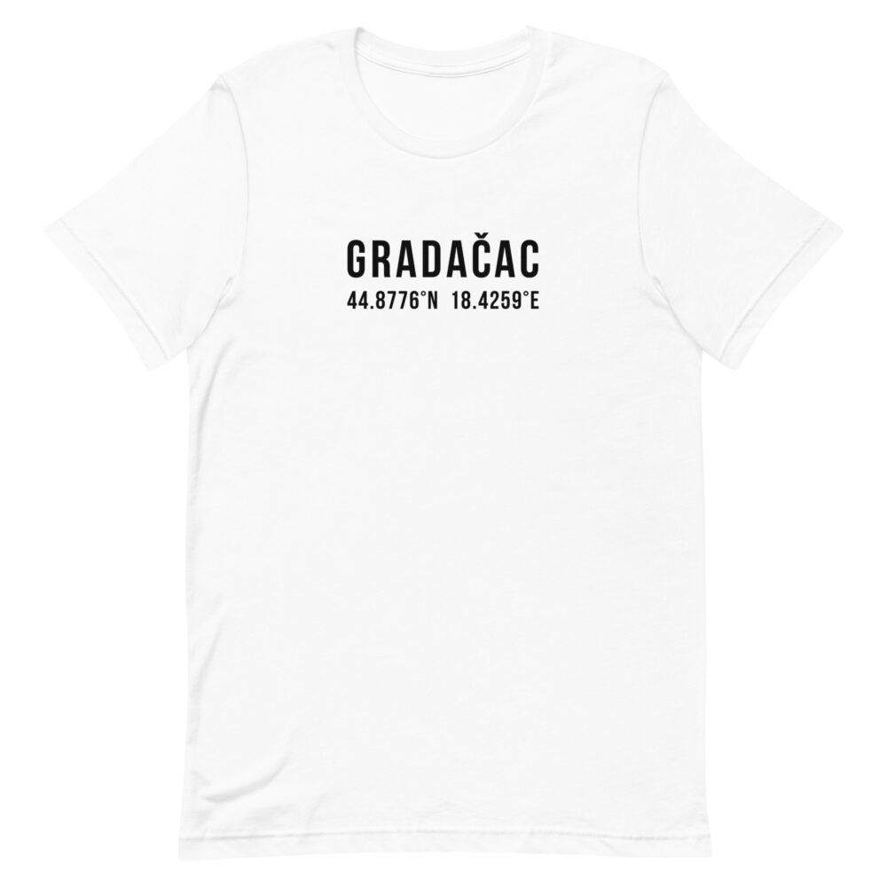 Gradačac White Coordinates T-Shirt