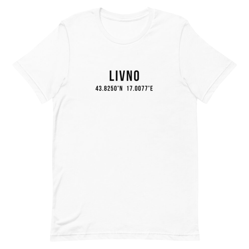 Livno Coordinates White T-Shirt