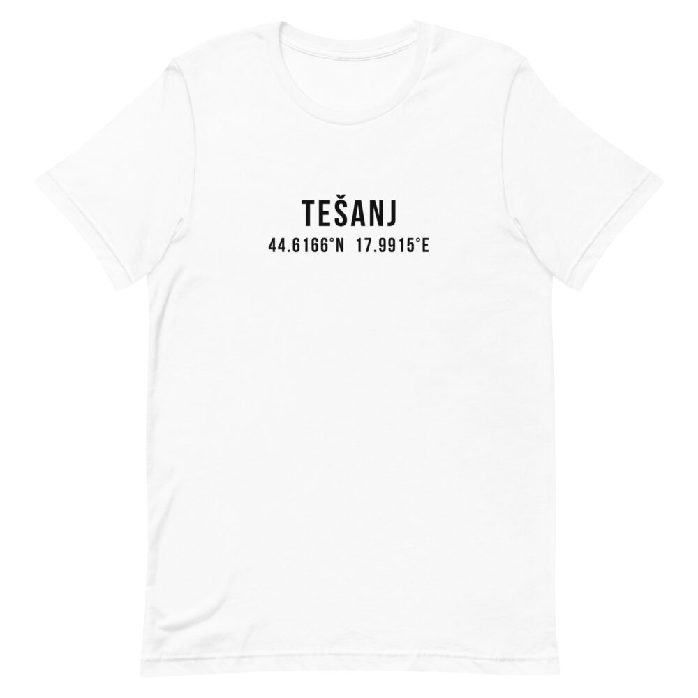 Tešanj Coordinates White T-Shirt