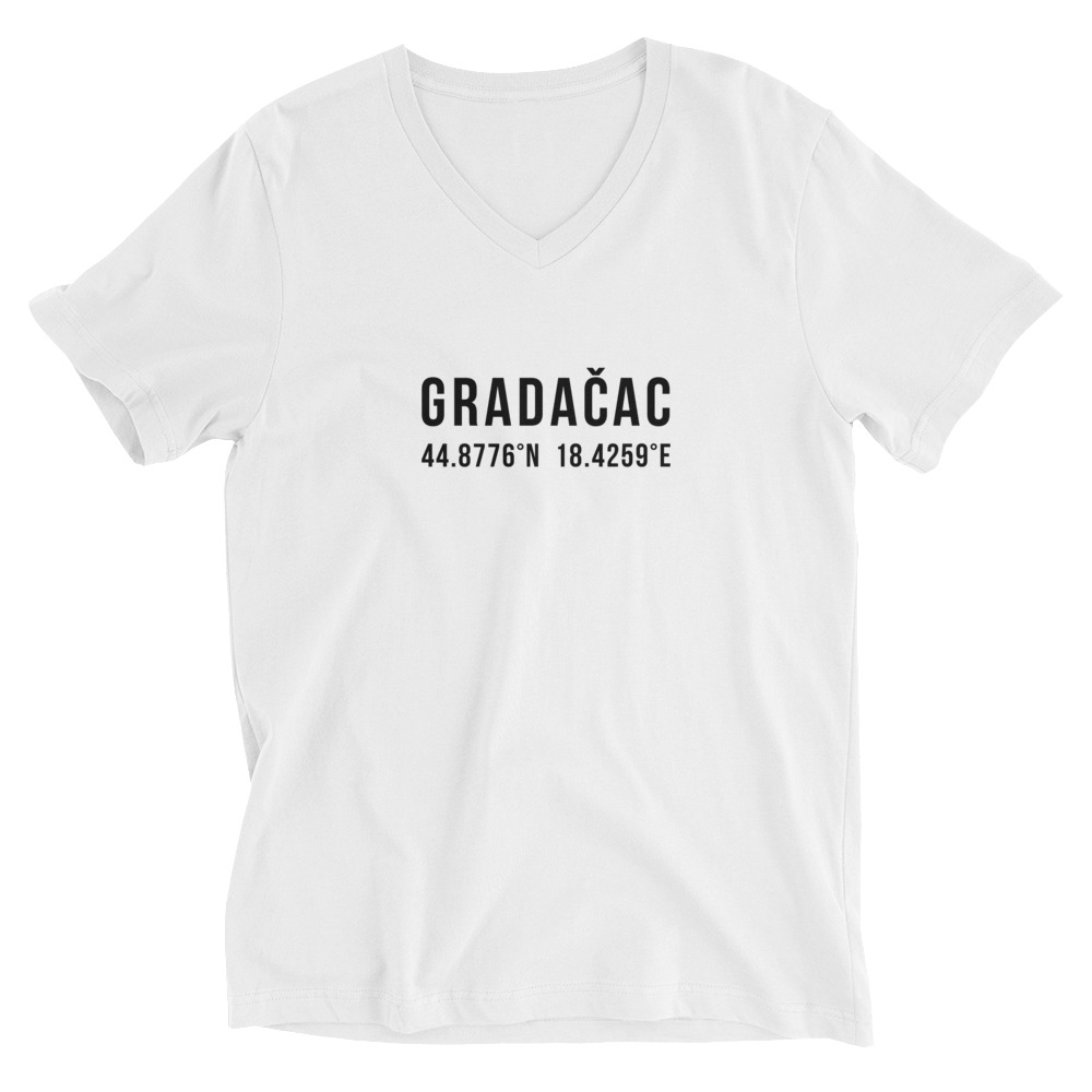 Gradačac Coordinates V-Neck Shirt