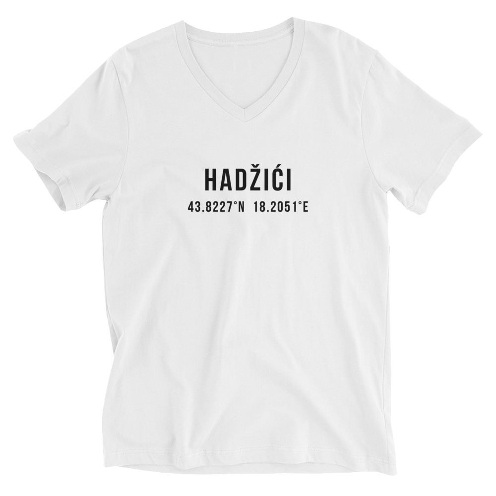 Hadžići Coordinates V-Neck Shirt