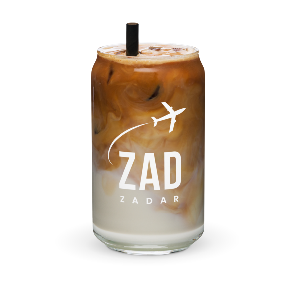 Zadar (ZAD) Can-Shaped Glass