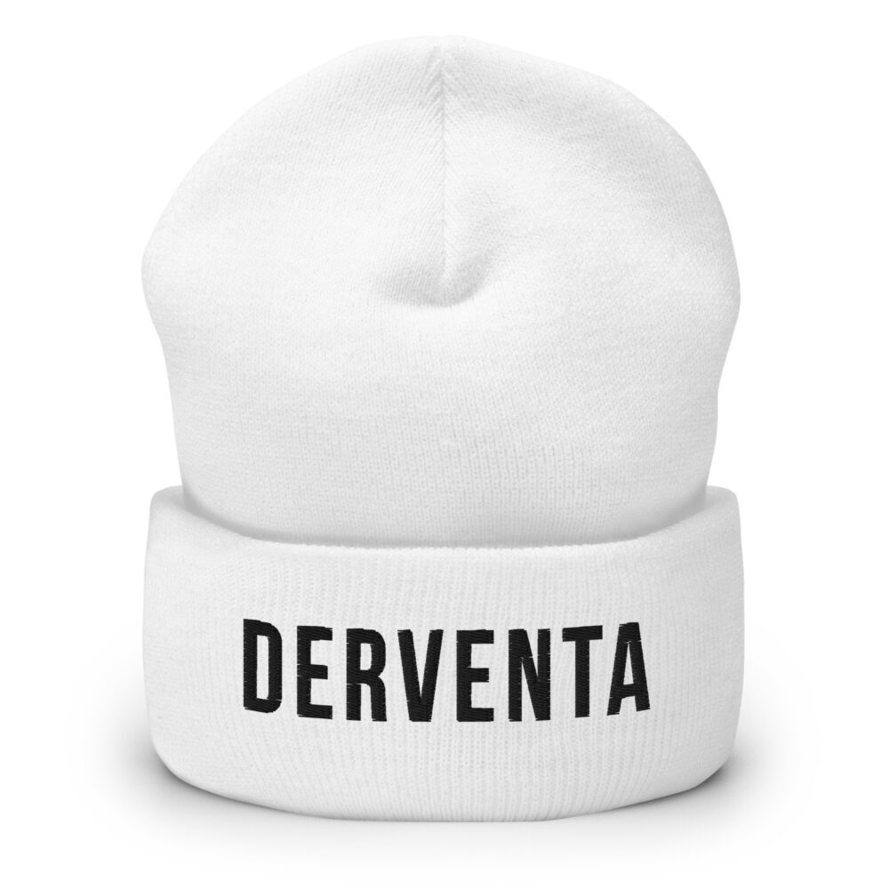 Derventa White Beanie